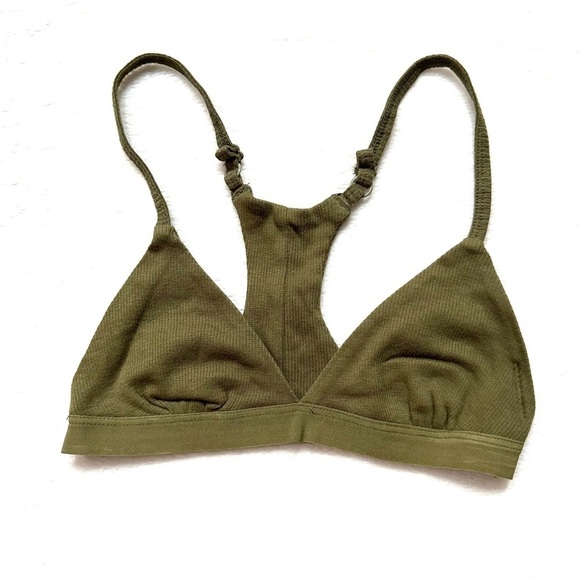 Out From Under Urban Outfitters Cotton Bralette NWOT - Picture 1 of 7